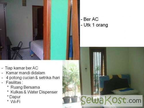 KOST KARYAWATI DEKAT BINUS & JL. S PARMAN JAKARTA BARAT
