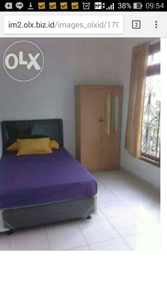 kamar tidur kosan