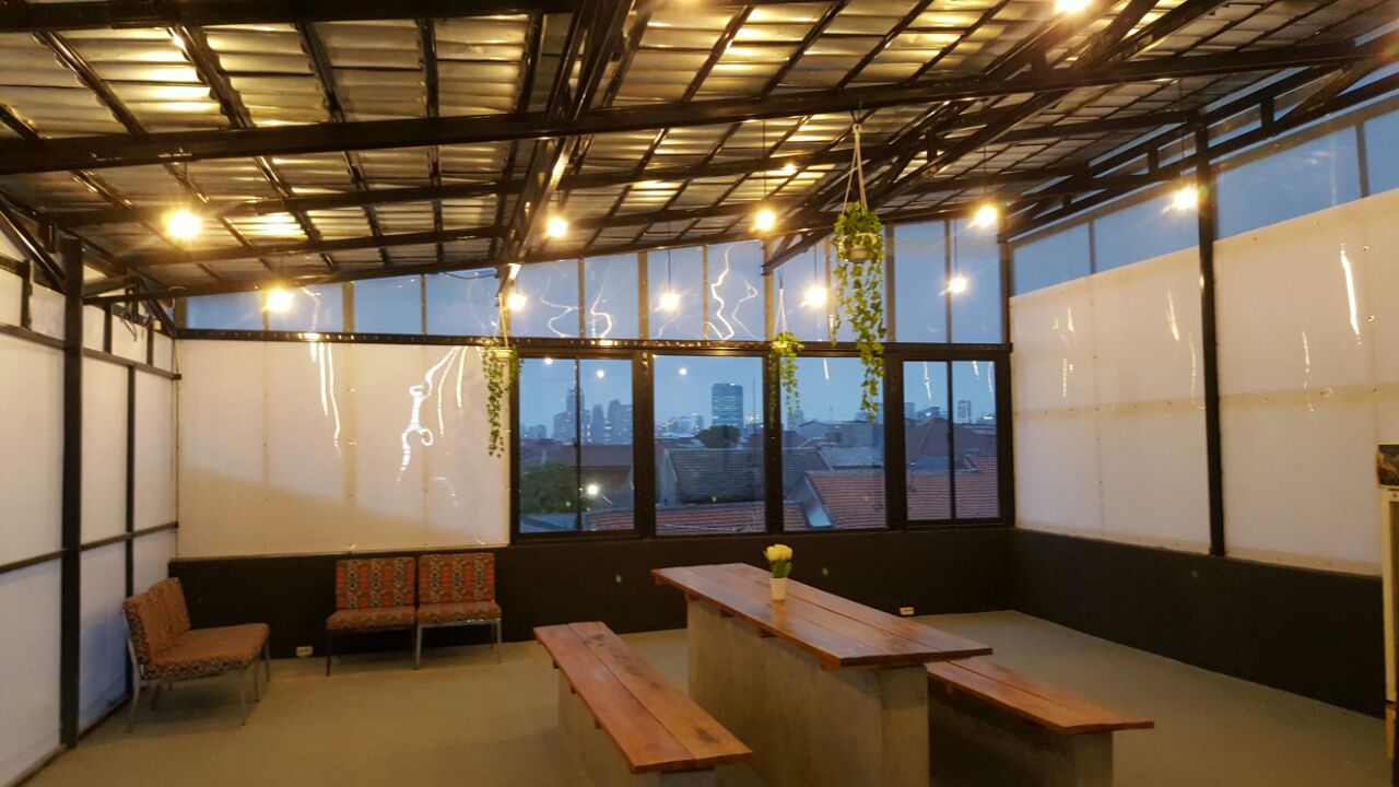 Rooftop & TV Room