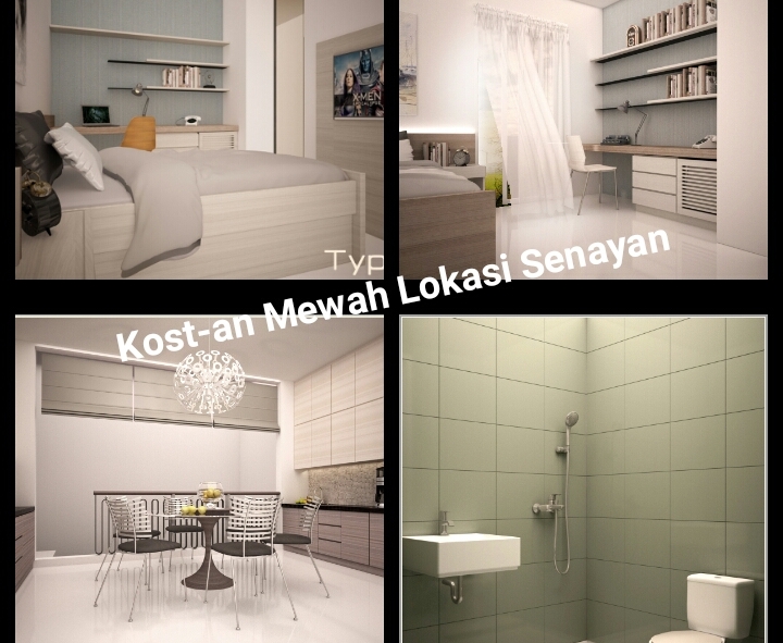 kamar, toilet dan pantry