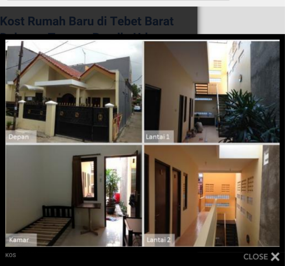 Kos Rumah Baru - Tebet Barat Dalam 8 A no 19