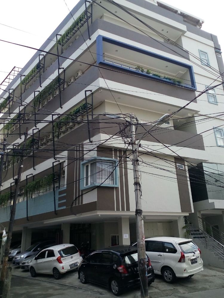 Gedung depan Tampak Siang