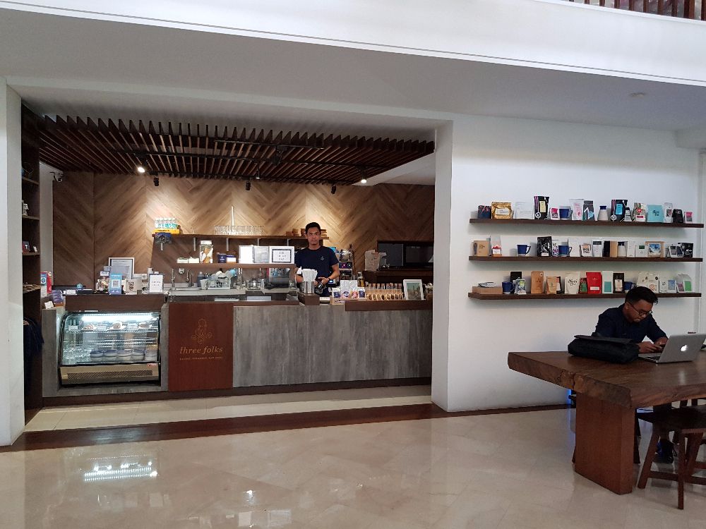 Cafe area